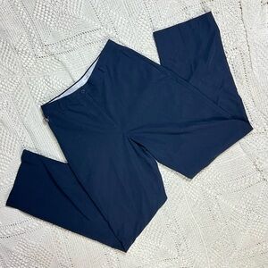 LizGolf Women’s Anissa Pants Size 8 Navy Blue Liz Claiborne Coolmax Golf Chino